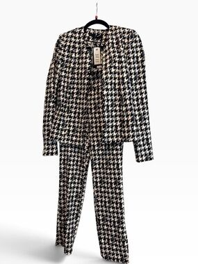 NWT!  Up!  Houndstooth Jacket With Matching Pants